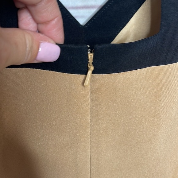 Jay Godfrey 100% Silk Color Block Dress Sz 6! - Picture 8 of 10